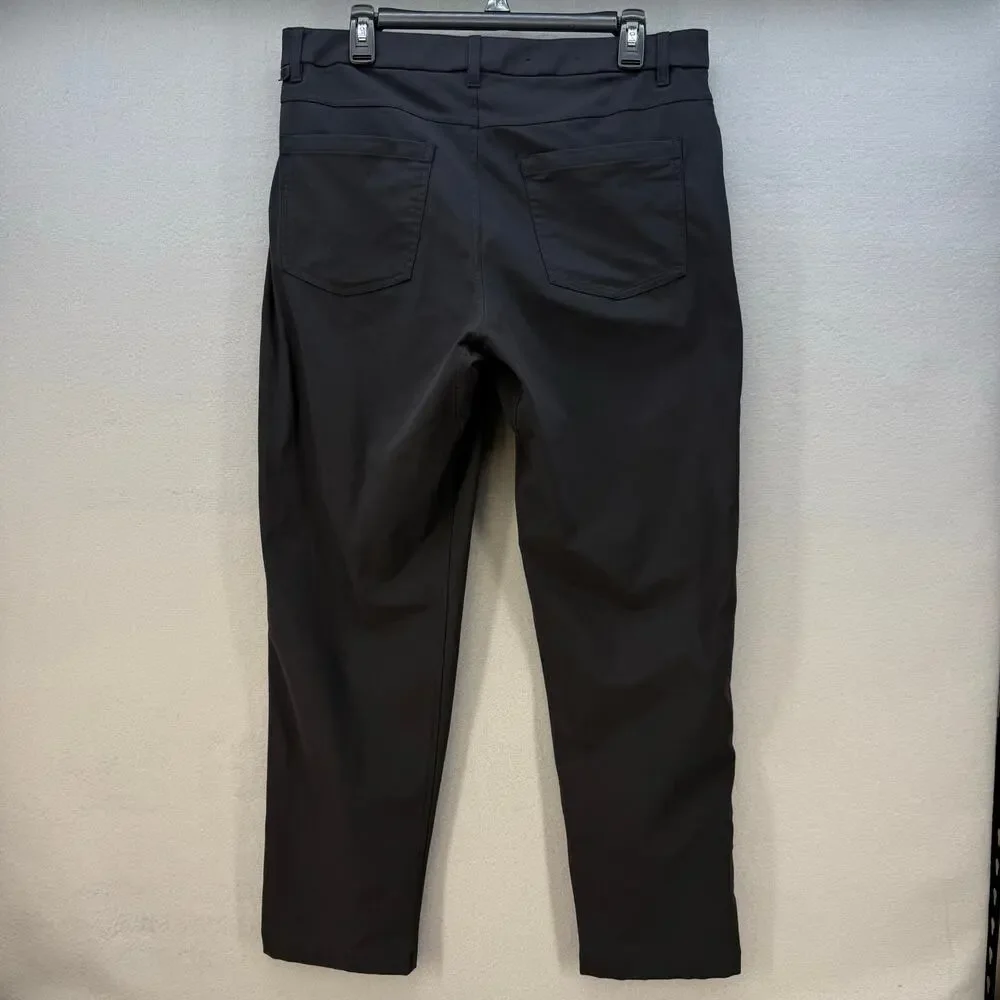 Lululemon Men's Pants 34 Black Athleisure Business Casual Preppy LMS5AXSS